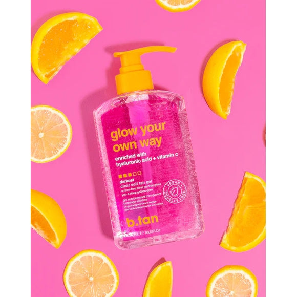 B.tan: Glow Your Own Way Clear Self Tan Gel
