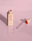 Glow Drops Lystergivande brun utan sol-droppar
